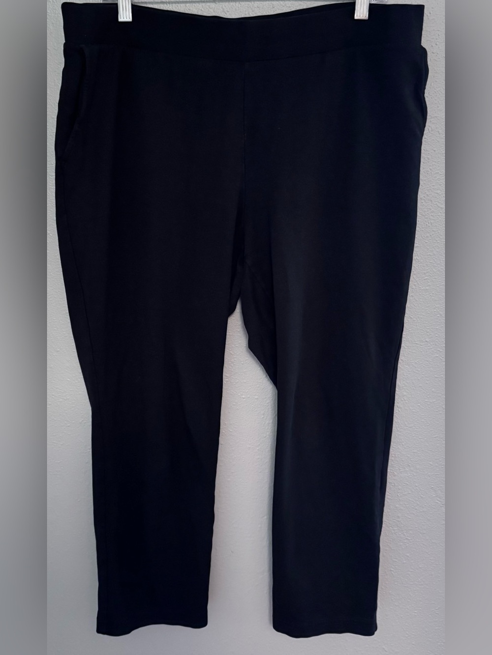 J. Jill Black Skinny Ponte Pants